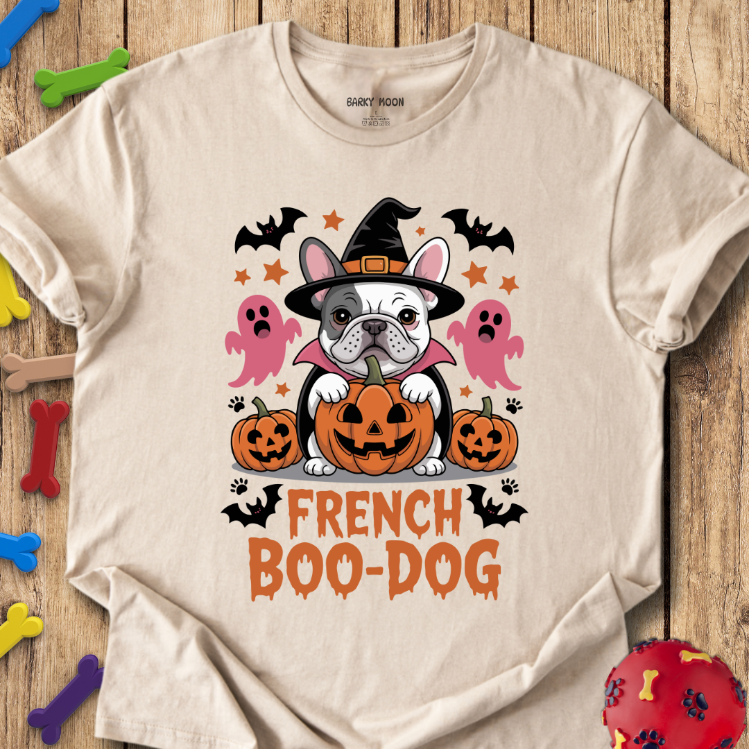 French Boo Dog T-Shirt