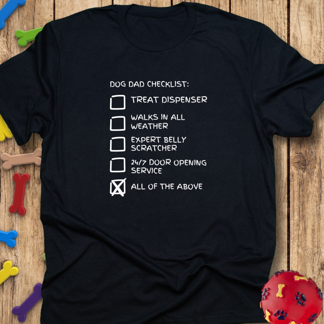 Dog Dad Checklist