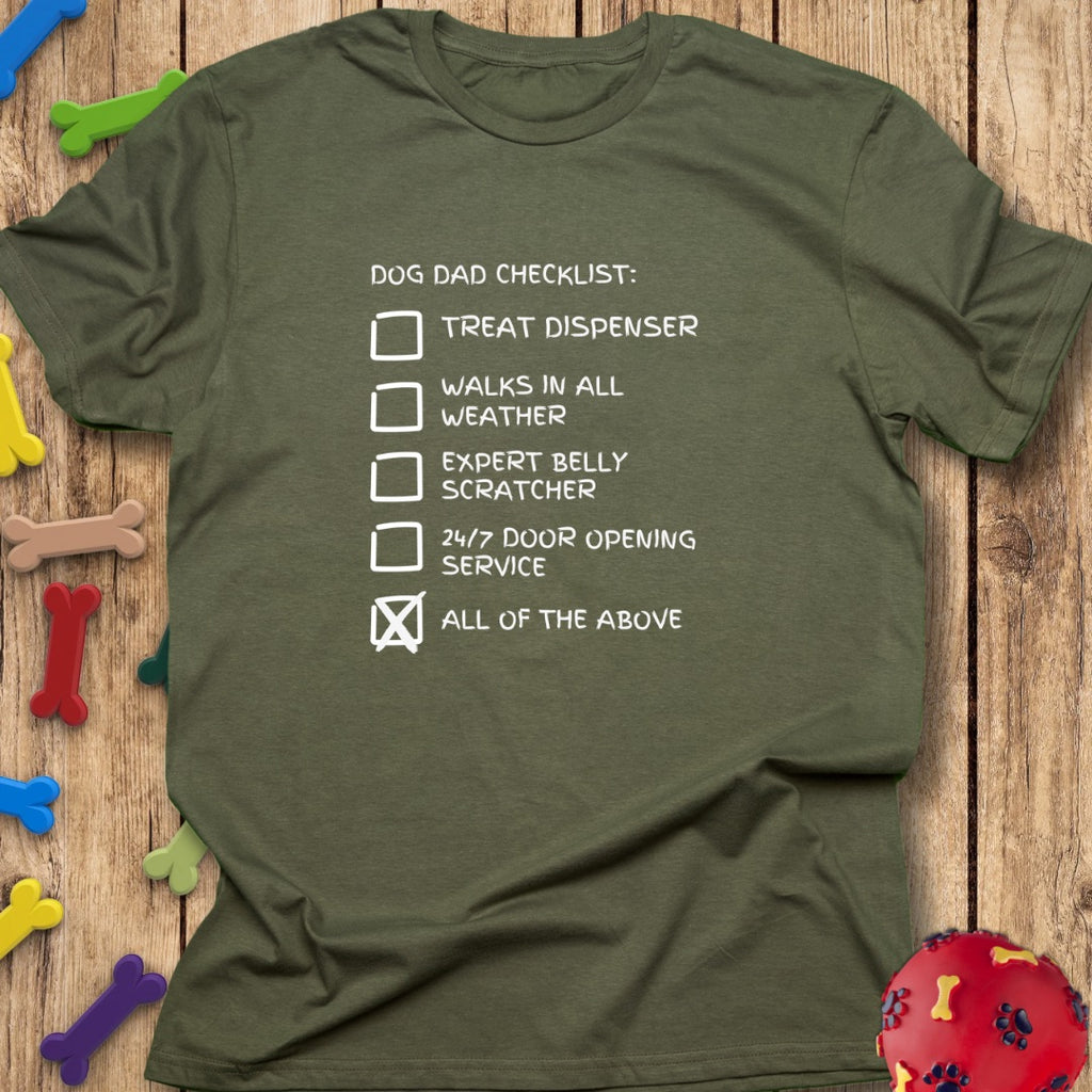 Dog Dad Checklist