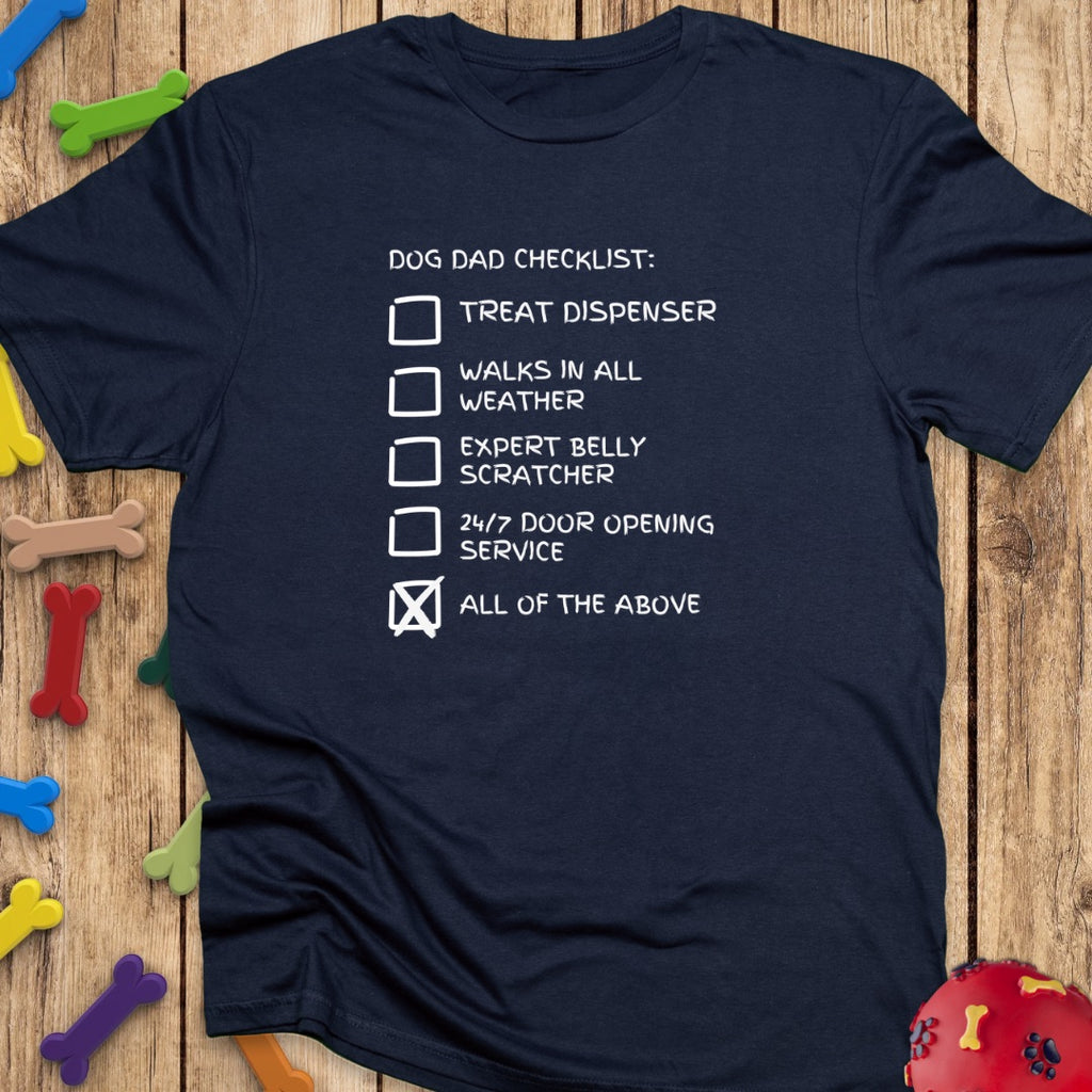 Dog Dad Checklist