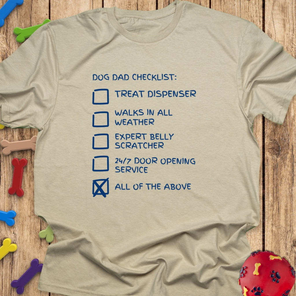 Dog Dad Checklist