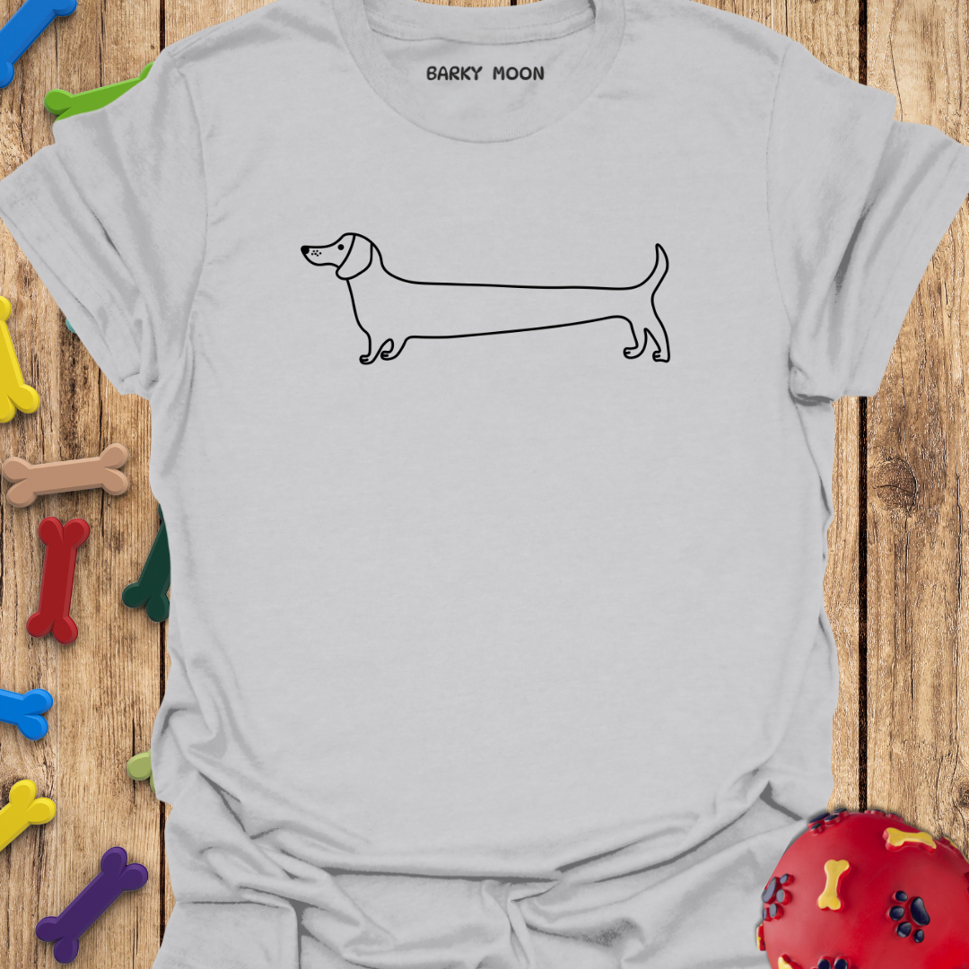 Long Dachshund Graphic T-Shirt