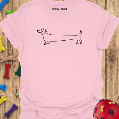 Long Dachshund Graphic T-Shirt