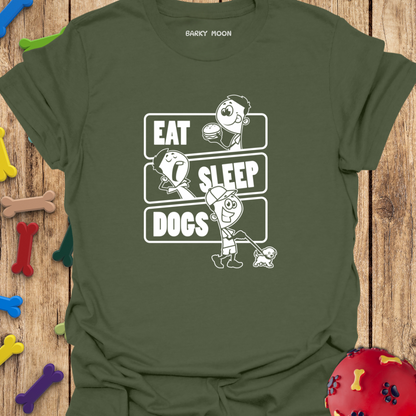Eat Sleep Dogs T-Shirt