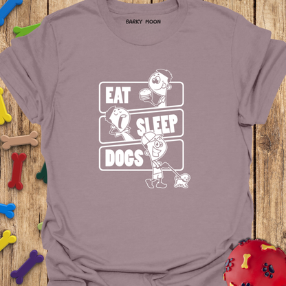 Eat Sleep Dogs T-Shirt