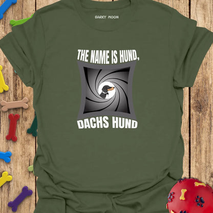 The Name Is Hund, Dachs Hund T-Shirt