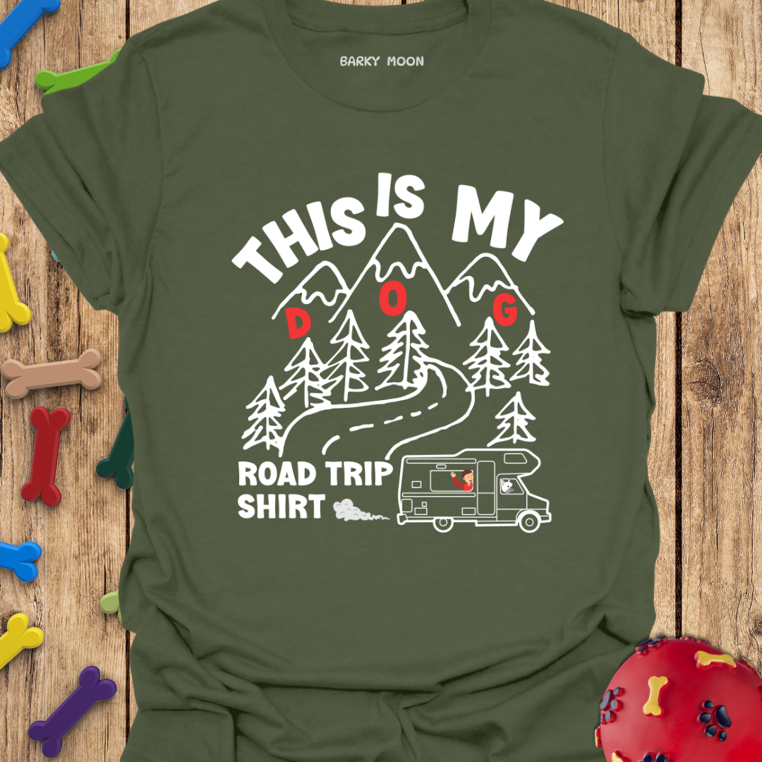 This Is My Dog Road Trip Shirt T-Shirt