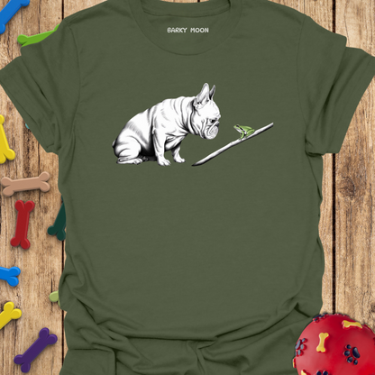 Frenchie Meets Frog T-Shirt