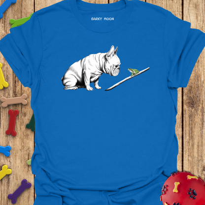 Frenchie Meets Frog T-Shirt