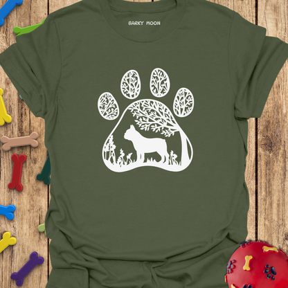 Frenchie Paw T-Shirt