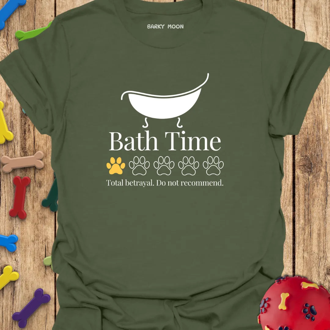 Bath Time Review T-Shirt