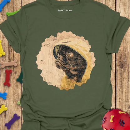 Da Vinci Pug T-Shirt