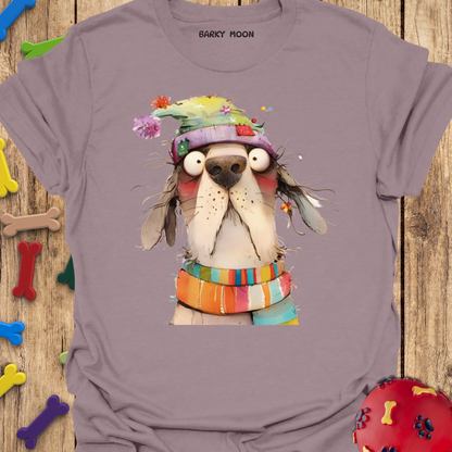 Dog In Hat T-Shirt