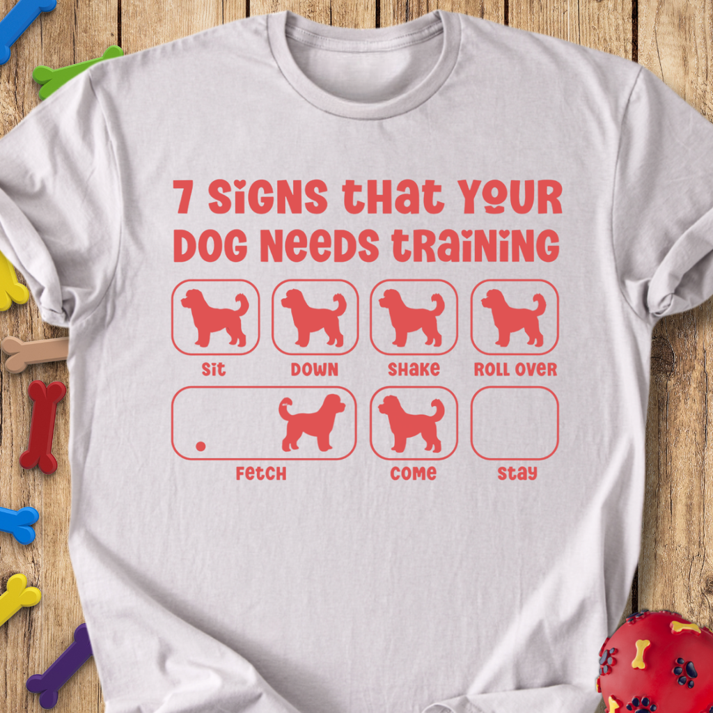 7 Signs Goldendoodle T-Shirt