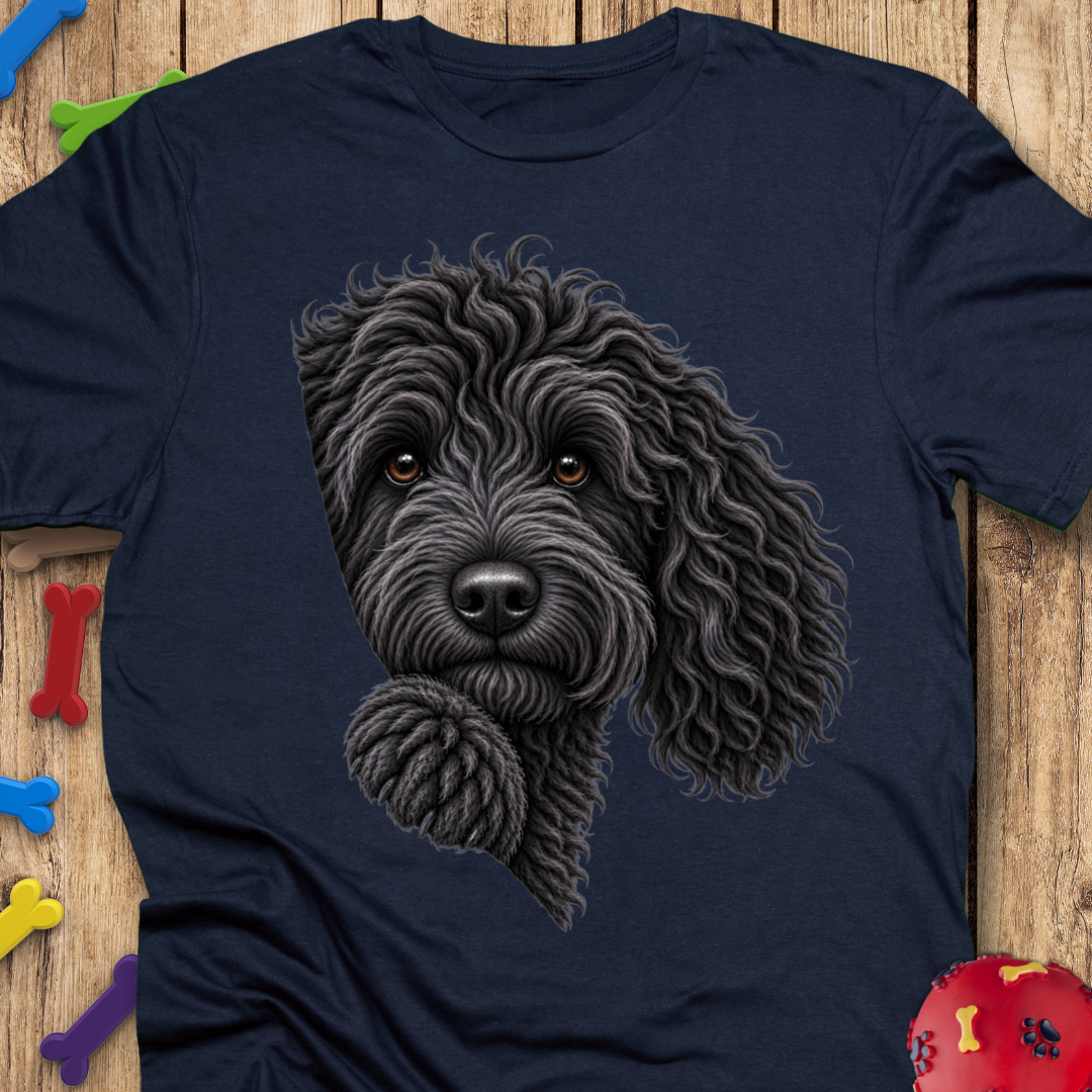 Peeking Black Goldendoodle T-Shirt