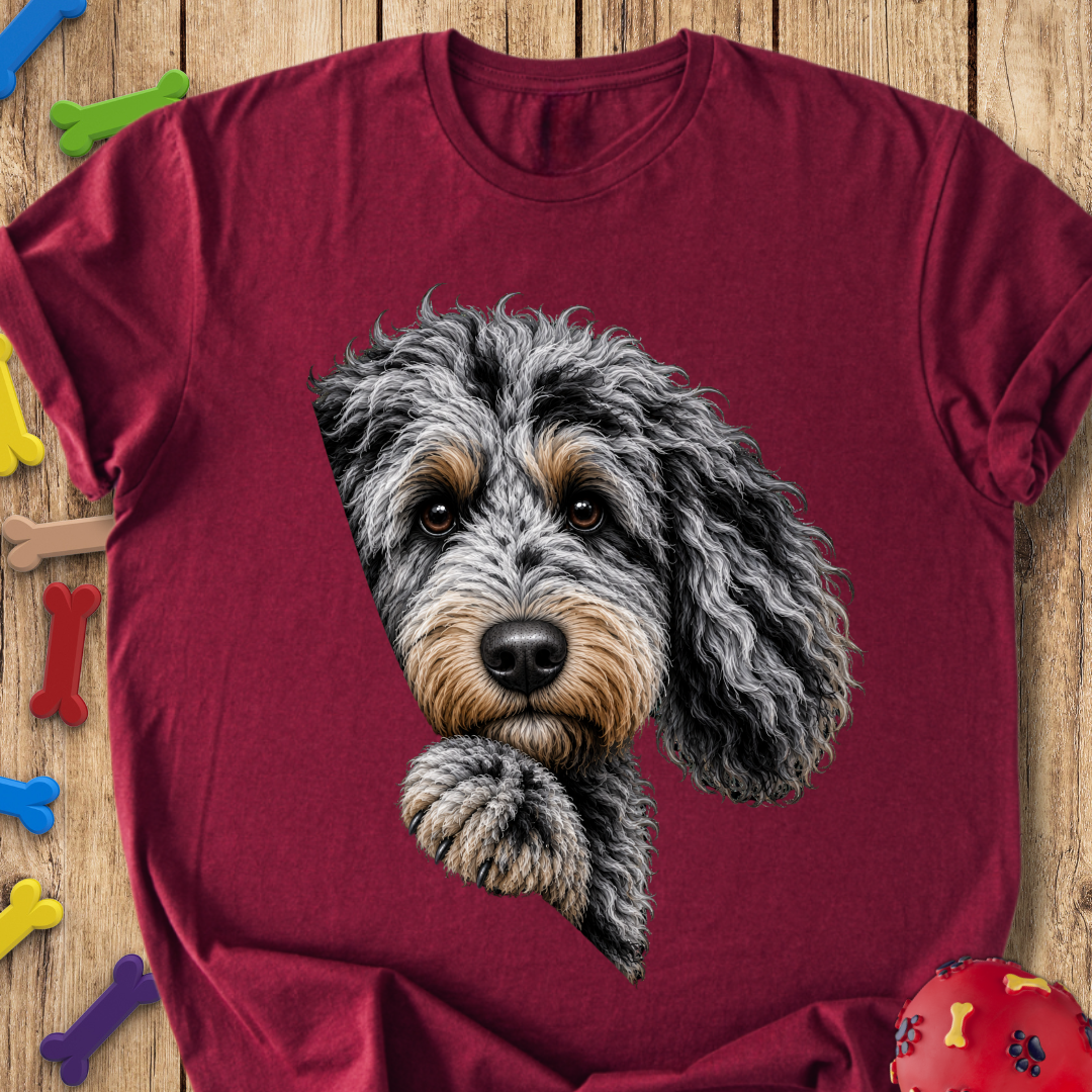 Peeking Blue Merle T-Shirt