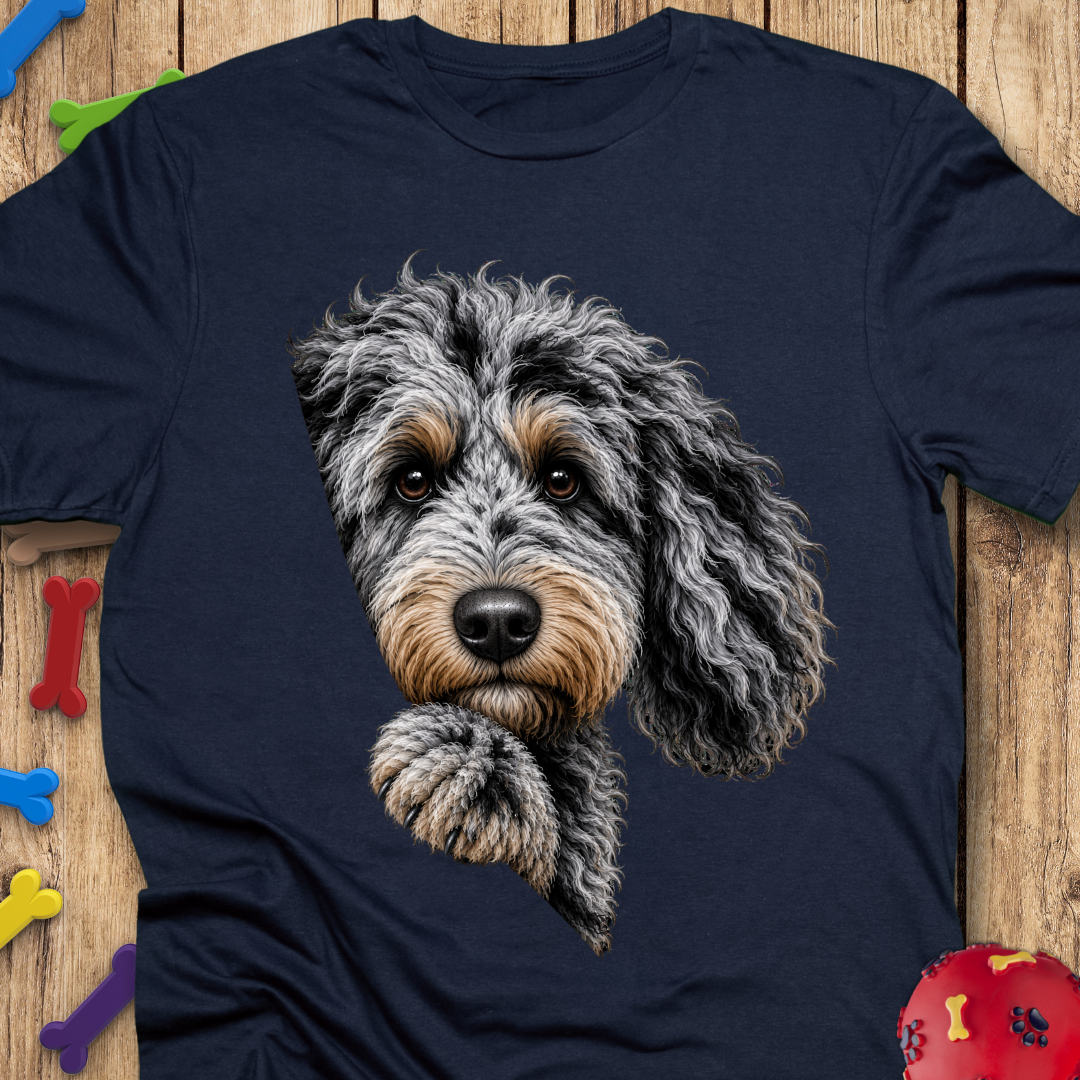 Peeking Blue Merle T-Shirt