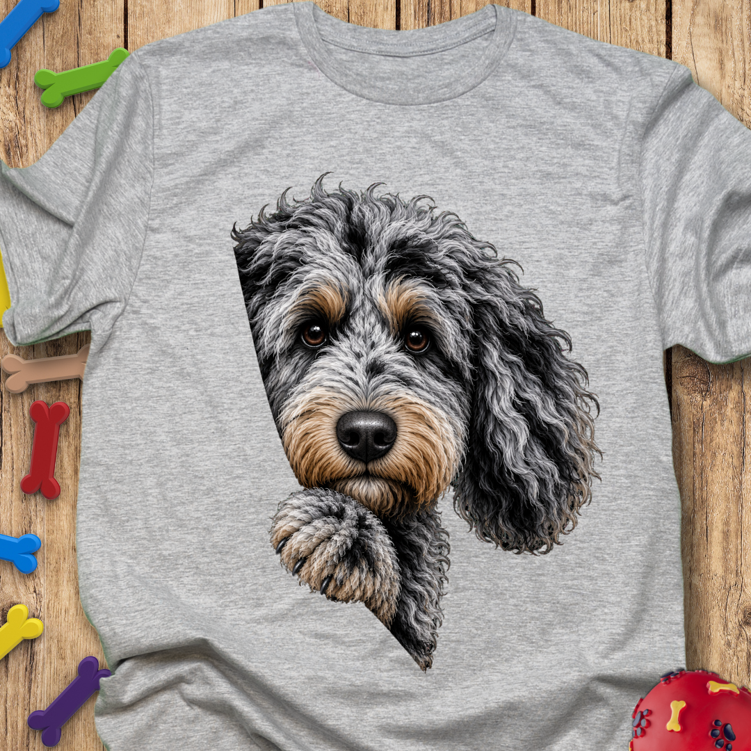 Peeking Blue Merle T-Shirt
