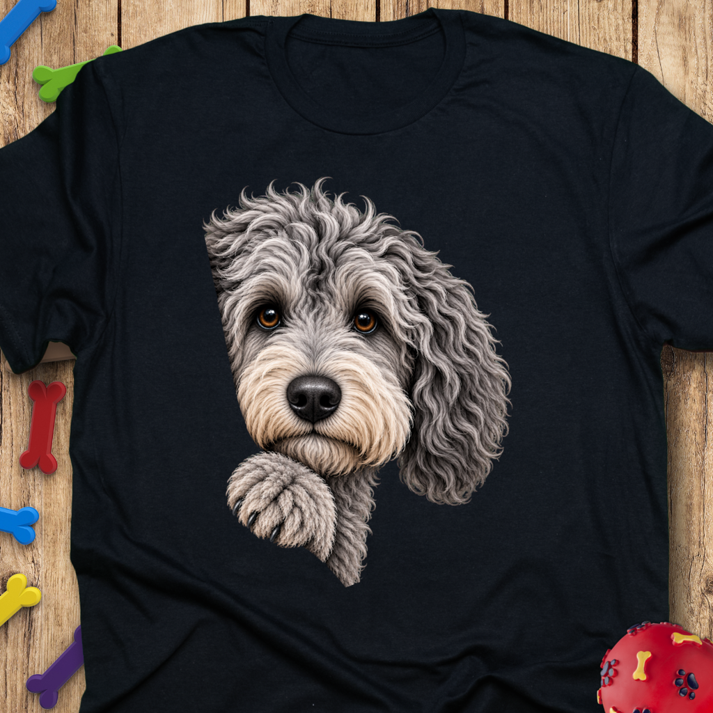 Peeking Silver Goldendoodle T-Shirt