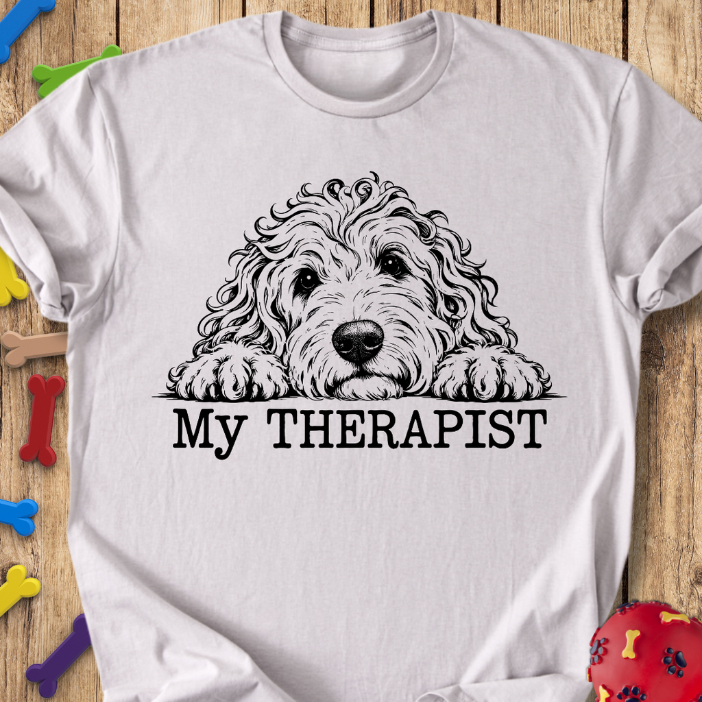 My Therapist Goldendoodle
