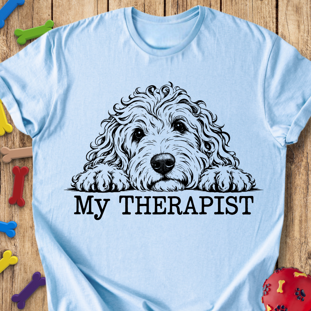 My Therapist Goldendoodle