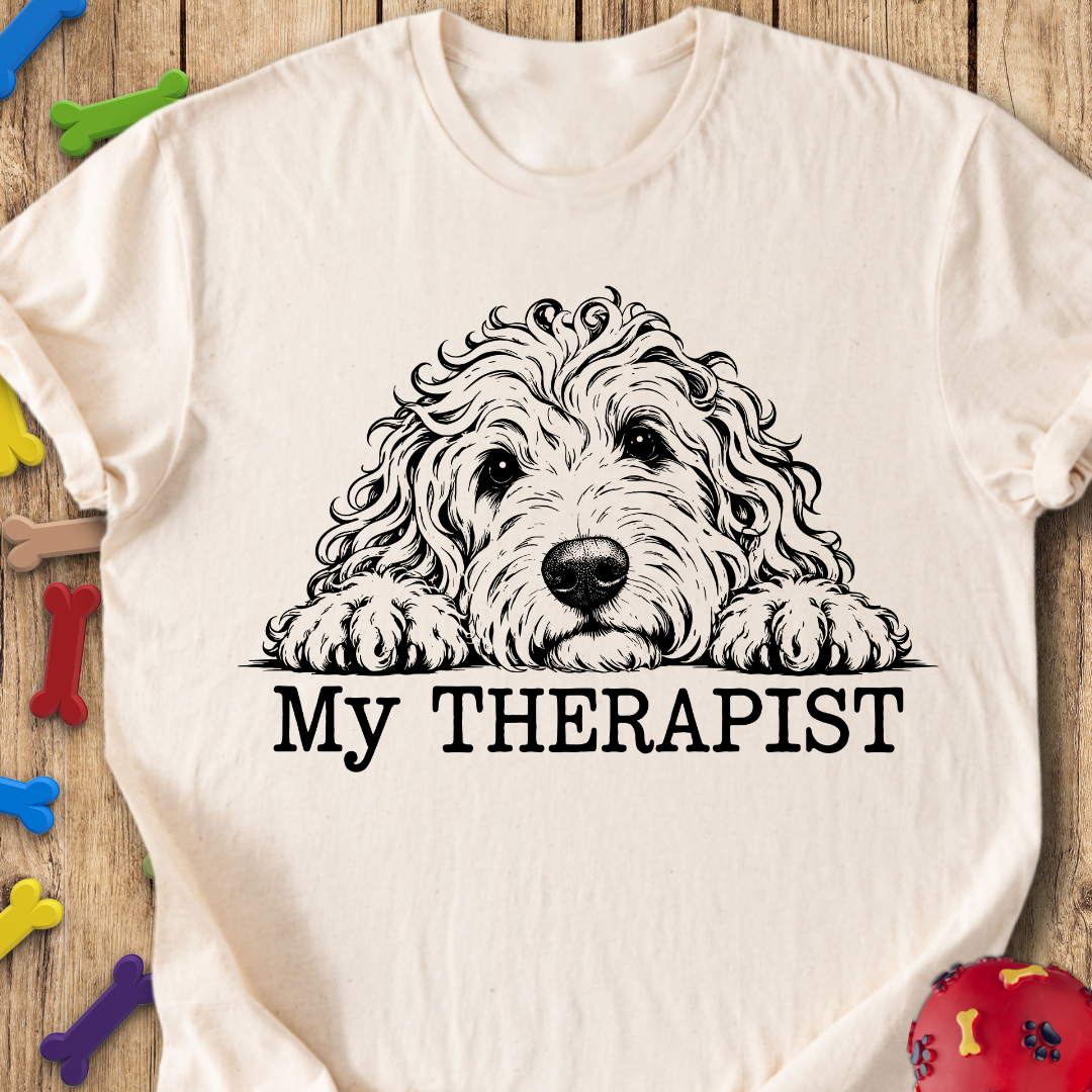 My Therapist Goldendoodle