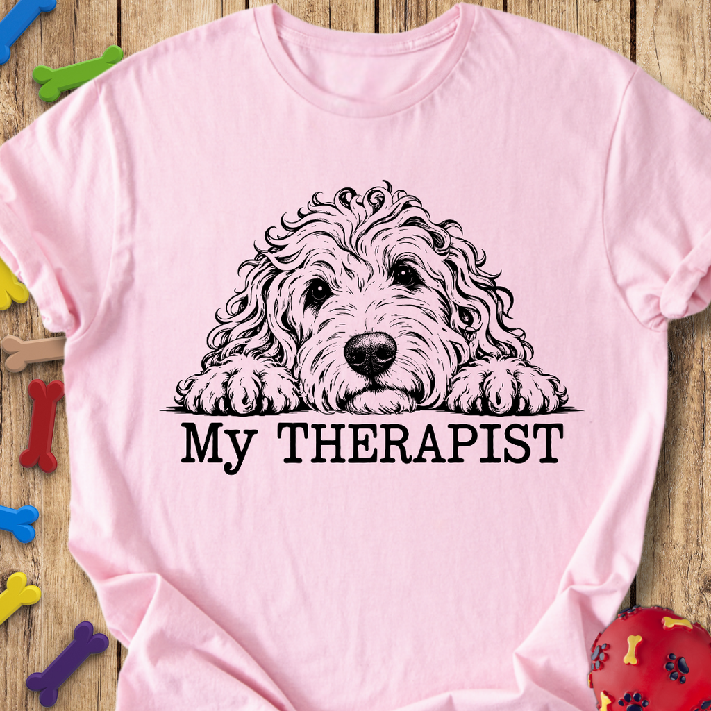 My Therapist Goldendoodle