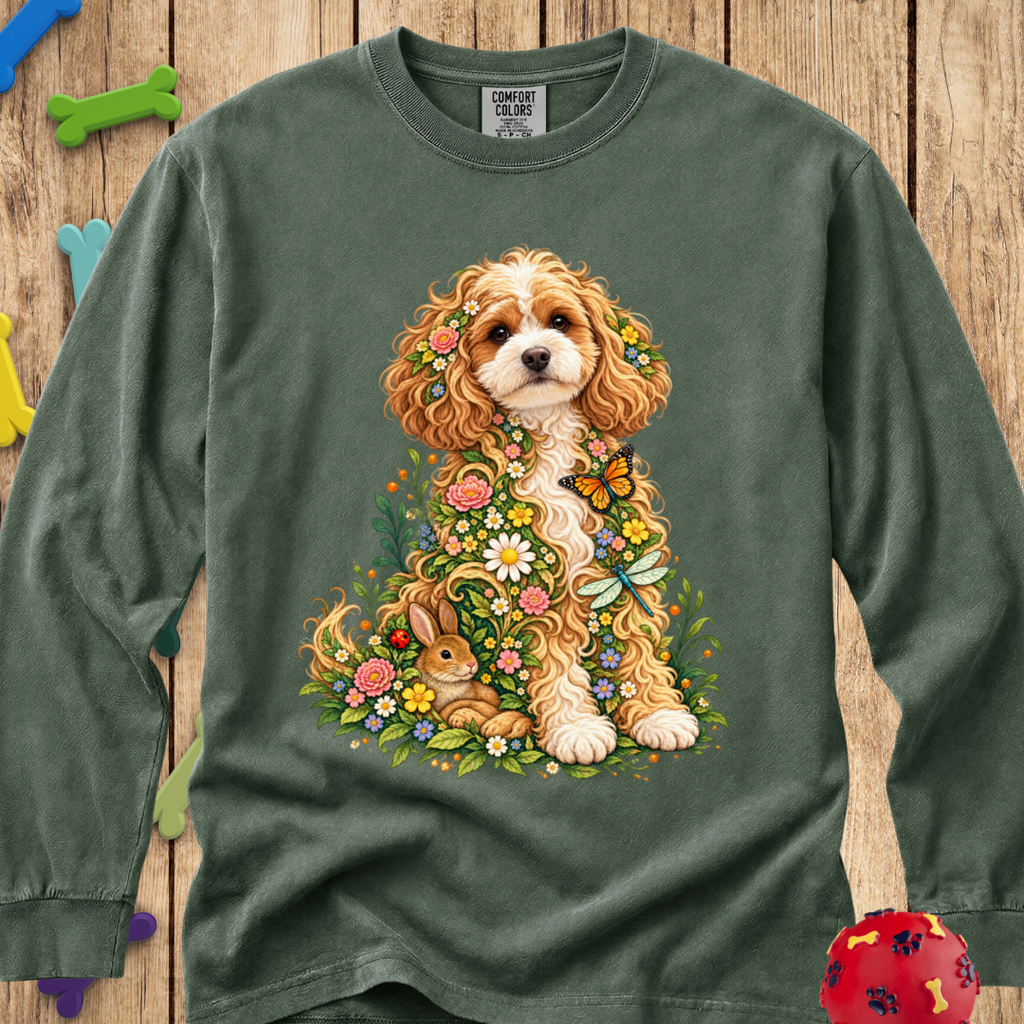 Garden Life Cavapoo Long Sleeve Tee