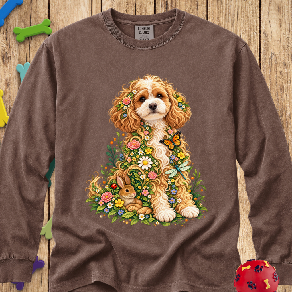Garden Life Cavapoo Long Sleeve Tee