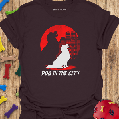Dog In City T-Shirt