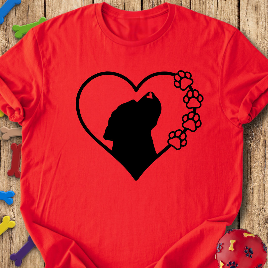 Lab Love Heart Tee