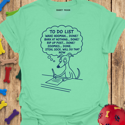 To Do List T-Shirt