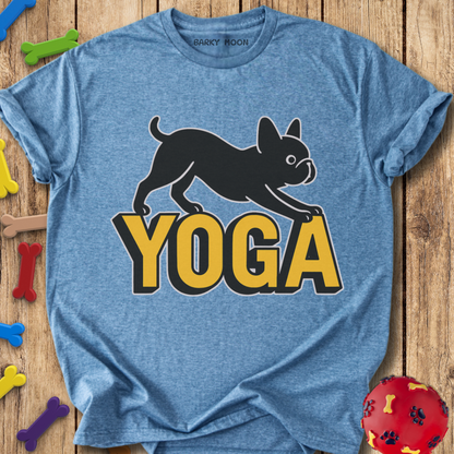 Frenchie Yoga T-Shirt