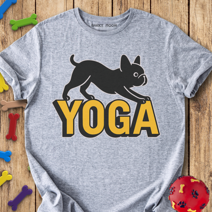 Frenchie Yoga T-Shirt