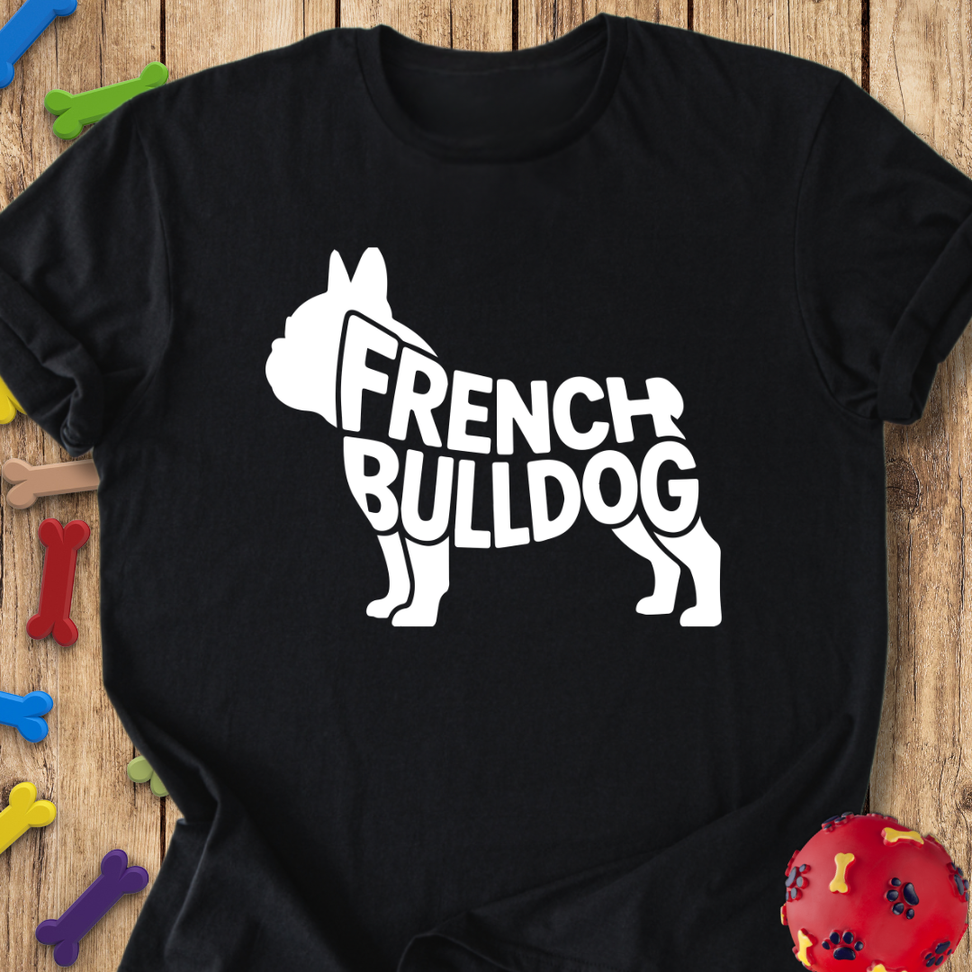 Frenchie Typographical Tee