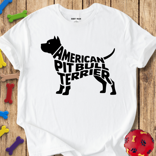 Pitbull Typographical T-Shirt