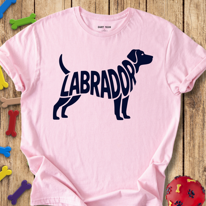 Labrador Typographical T-Shirt