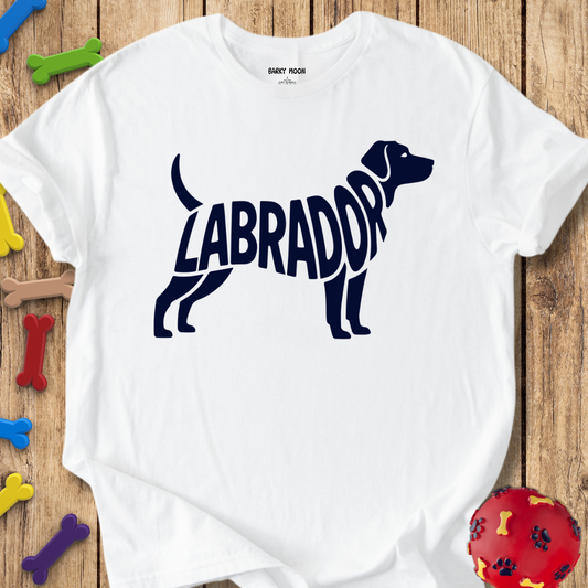 Labrador Typographical T-Shirt