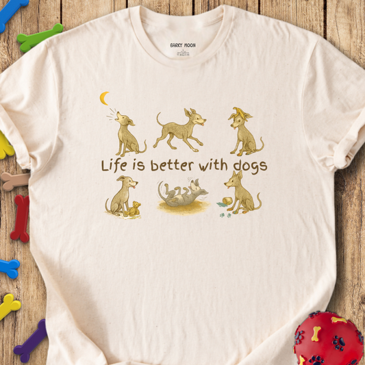 Life with Dogs T-Shirt