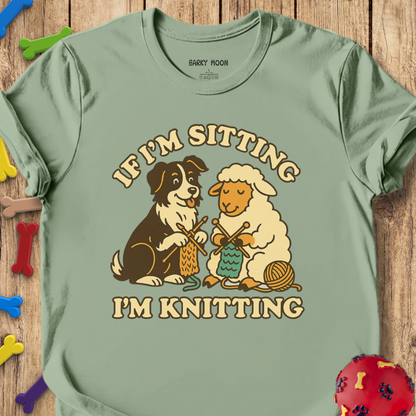 Sitting & Knitting T-Shirt