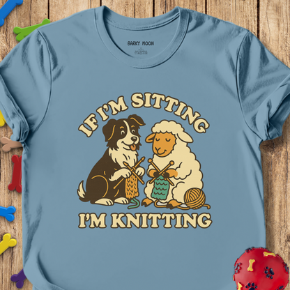 Sitting & Knitting T-Shirt