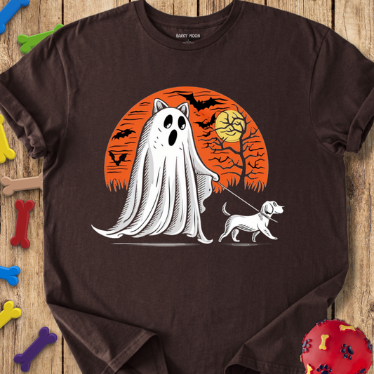 Ghost Walking Dog T-Shirt