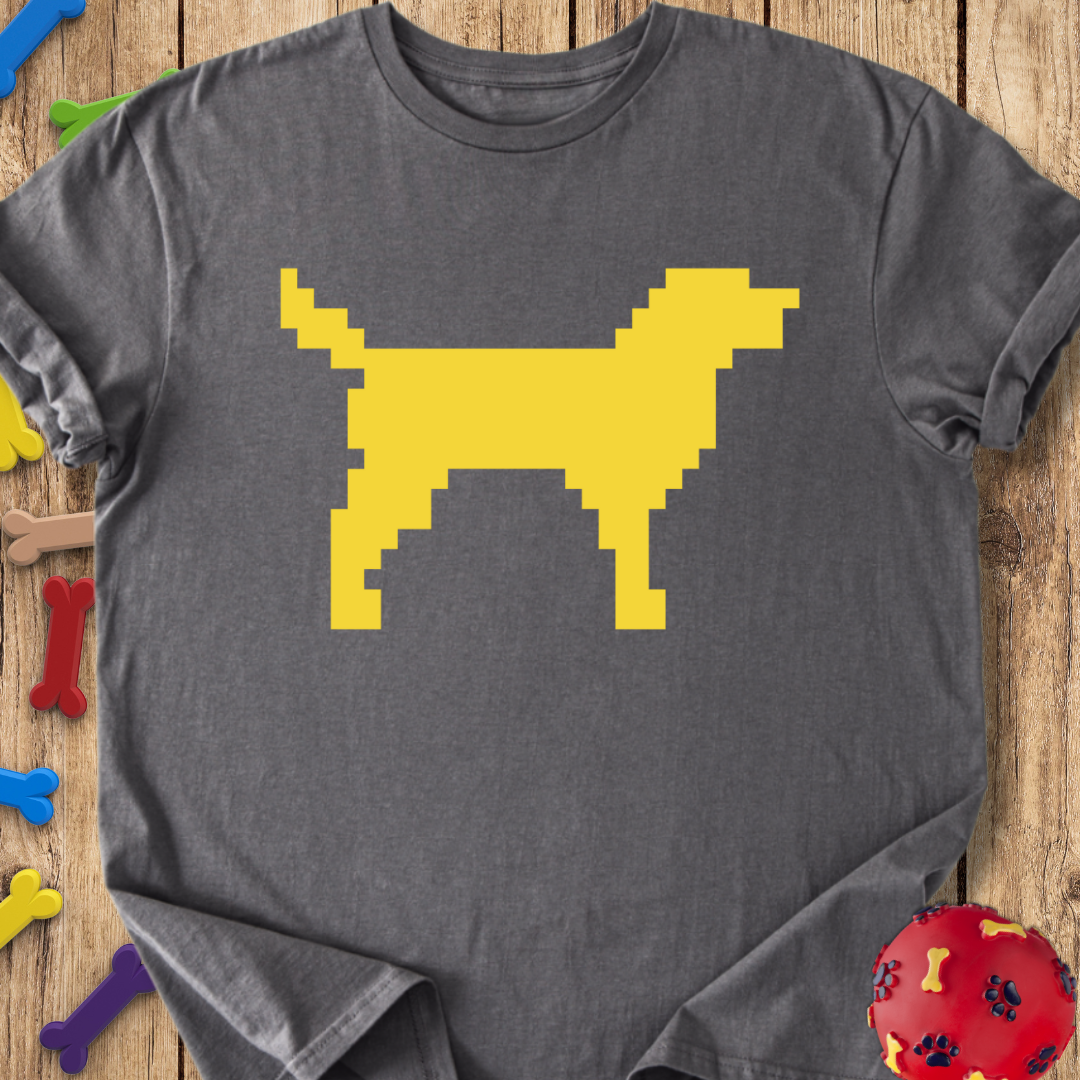 Golden Pixels T-Shirt