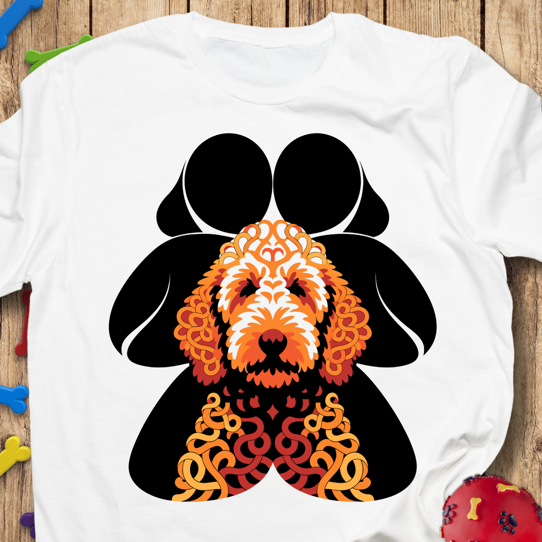 Abstract Velcro Doodle T-Shirt