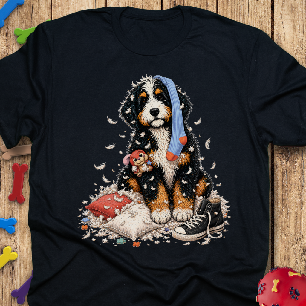 Chaotic Life Bernedoodle T-Shirt