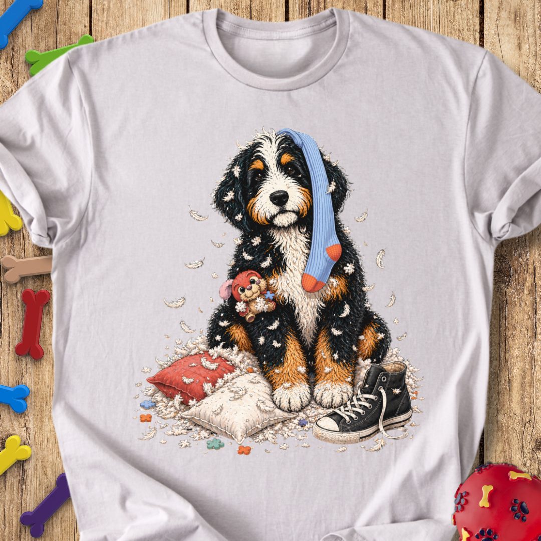 Chaotic Life Bernedoodle T-Shirt