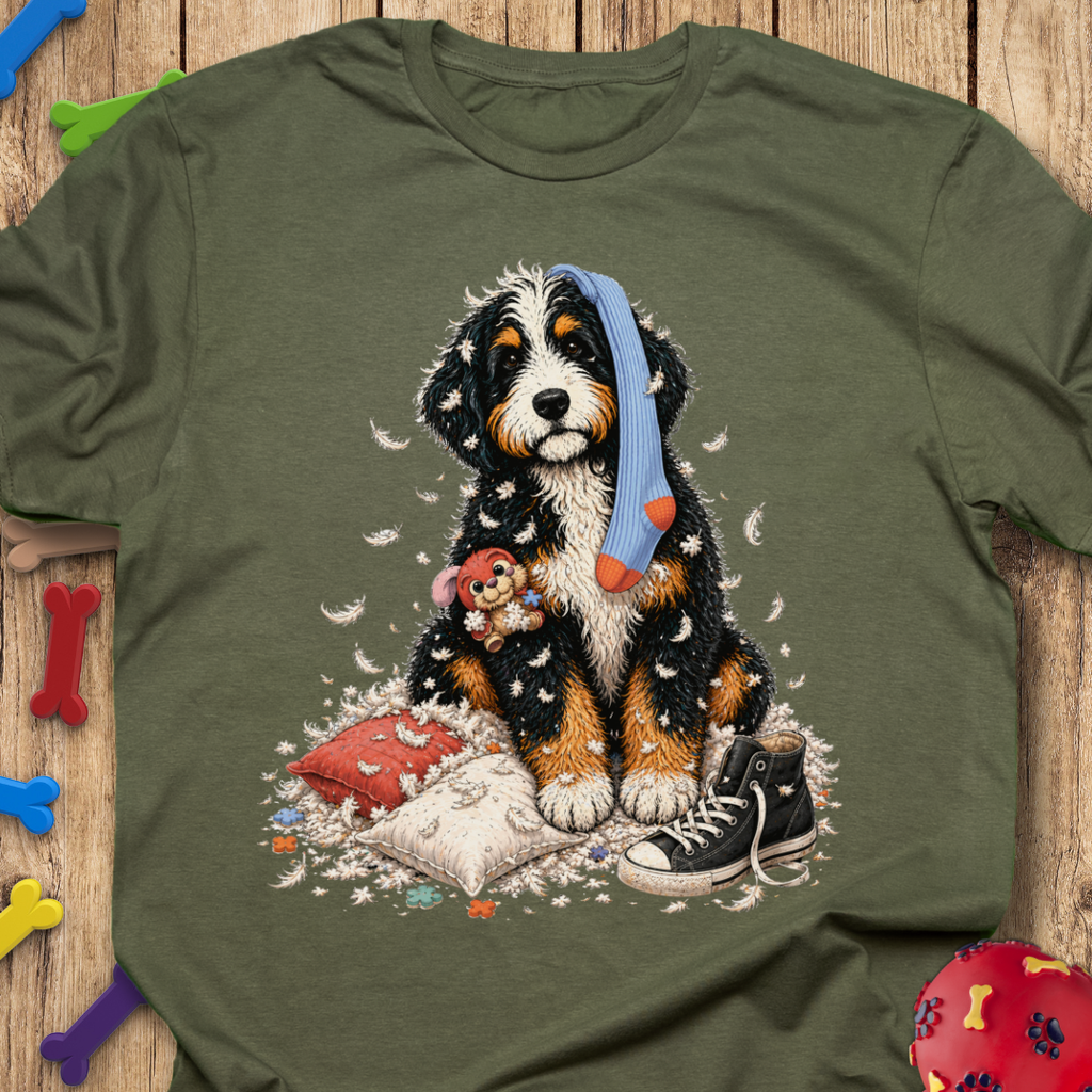 Chaotic Life Bernedoodle T-Shirt