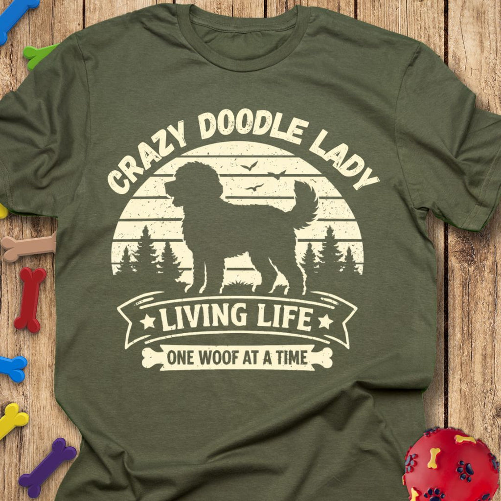 Crazy Doodle Lady T-Shirt