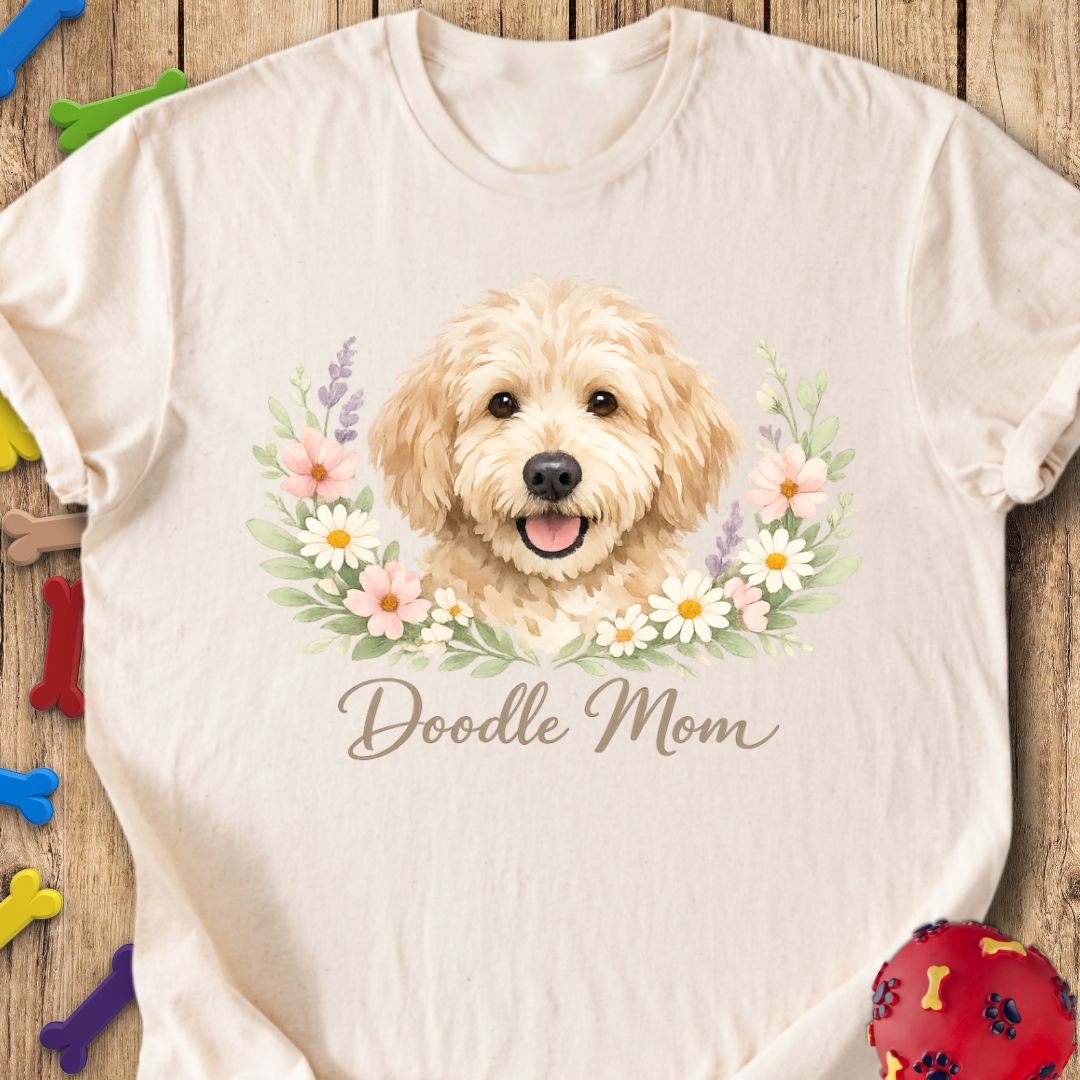 Doodle Mom Floral