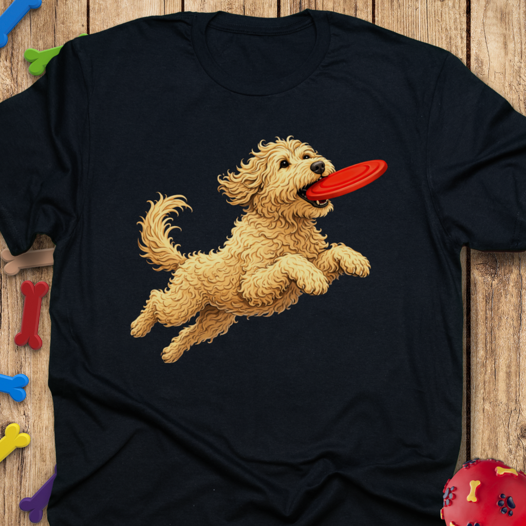 Frisbee Life Goldendoodle T-Shirt